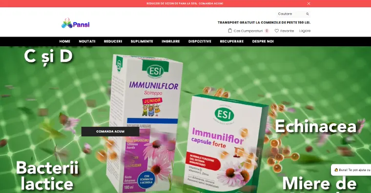 Despre Pansiprod Coduri reducere