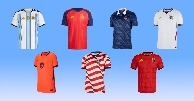 FIFA World Cup 2026 Kits: Every Official National Team Jersey Ranked FIFA World Cup 2026 Kits: Every Official National Team Jersey